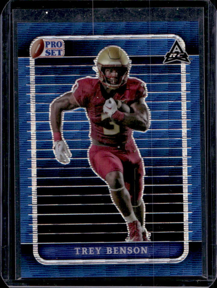 2023 Pro Set Metal Trey Benson Blue Wave #2/6 #69
