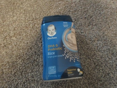 dha probiotic rice cereal