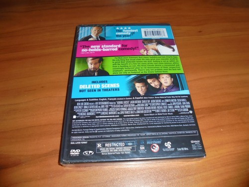 Horrible Bosses (DVD Widescreen, 2011) NEW - Picture 2 of 2