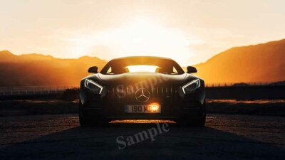 Mercedes AMG GT C High Res Wall Decor Print Photo Poster