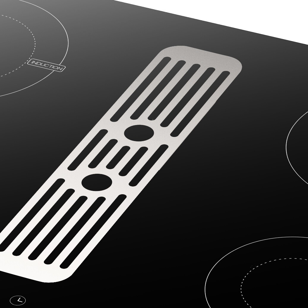 Cookology 70cm Induction Downdraft Cooktop Black Cookology