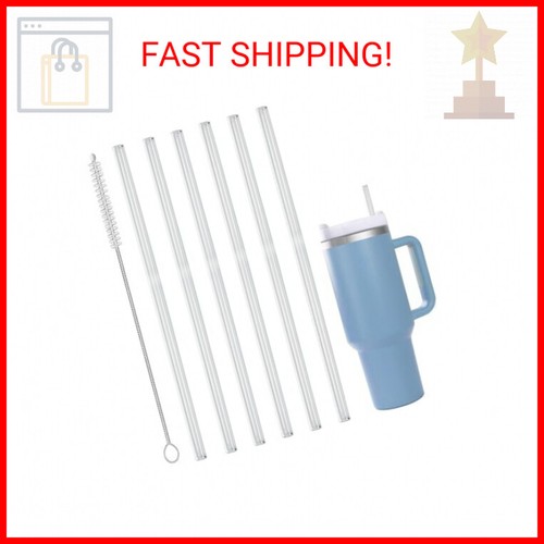 ZOSR]Replacement Straw For Stanley 40 Oz 30 Oz Cup Tumbler, 6 Pack Extra Long Reusable Straws For Stanley 40 Oz & Simple Modern Tumbler With Handle, Cup Straw For Stanley Tumbler Accessories - View #11
