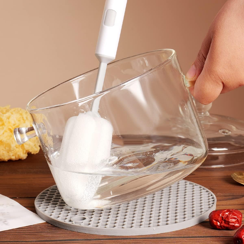 Clear Glass Pot Set for Cooking on Stove - 1.5L/50 Fl Oz Glass Cookware Simmer P - Picture 6 of 12