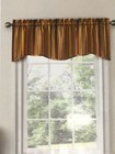 Kohl's Decorative Curtain Valance - Stellar Stripe Red