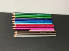 Staedtler Ergo Colored Coloured Pencils Germany Lot Of 14