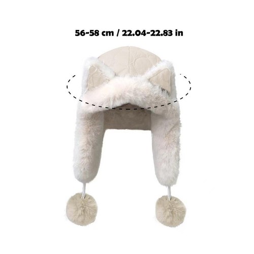 Women One Piece Slouchy Beanie Hats Scarf Mask Drawstring Warm Hooded Hatζψ - Bild 14 von 22