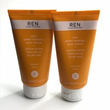 2x REN AHA Smart Renewal Body Serum 50ml / 1.7oz Each – New & Sealed