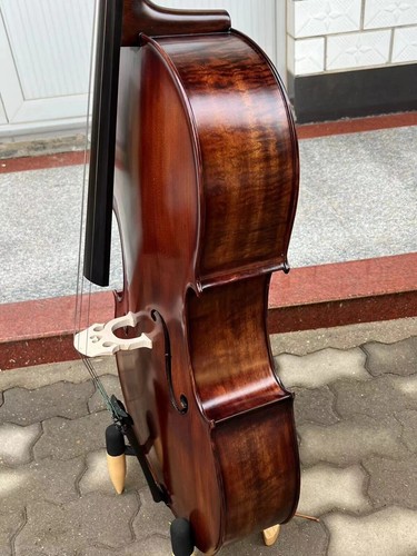 Antiantique paint Master Cello 4/4,Nice Maple wood, Loud Deep rich Sound #15910 - Picture 5 of 10