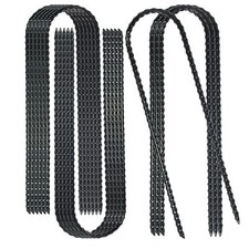 10-Inch Trampoline Stakes Heavy Duty U Shaped Rebar Ground Stakes Ground Anch...