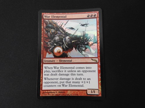 War Elemental FOIL HP [Mirrodin] Mtg Magic Free Tracking! - Picture 1 of 3