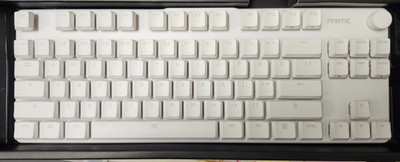 Fnatic Streak80 LP White Keyboard KEYCAPS ONLY