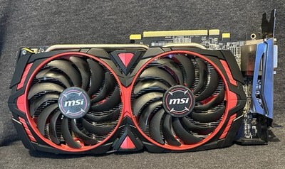 MSI Radeon RX 570 Armor MK2 8G OC 8GB GDDR5 Graphics Card GPU Tested Works Clean