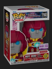 Funko Pop! Transformers Hot Rod with Matrix Glow #150 LE 7500 Retro Toy