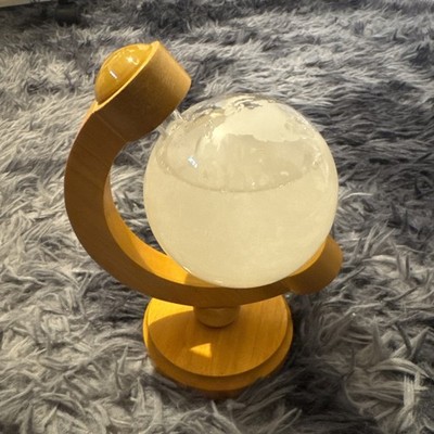 Schneesturm Weltkugel Barometer, Wasser funktioniert zu verwittern, Top Zustand 