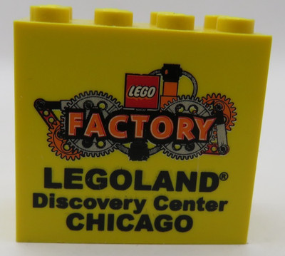 LEGO Legoland LIMITED Yellow Brick 8x2 Discovery Center Chicago VINTAGE