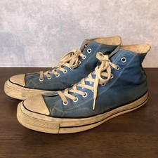Converse 70s Vintage Chuck Taylor Original Sneakers US11 Saxe Blue High Top Used