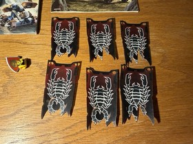 INCOMPLETE LEGO SETS Knights' Kingdom 8877 Vladek's Dark Fortress 8874 Minifigs