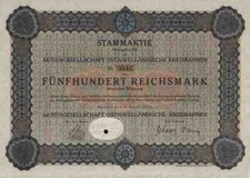 AG Osthavell&auml;ndische Kreisbahnen HVLE 1924 Nauen Brandenburg Ketzin Berlin 500 M