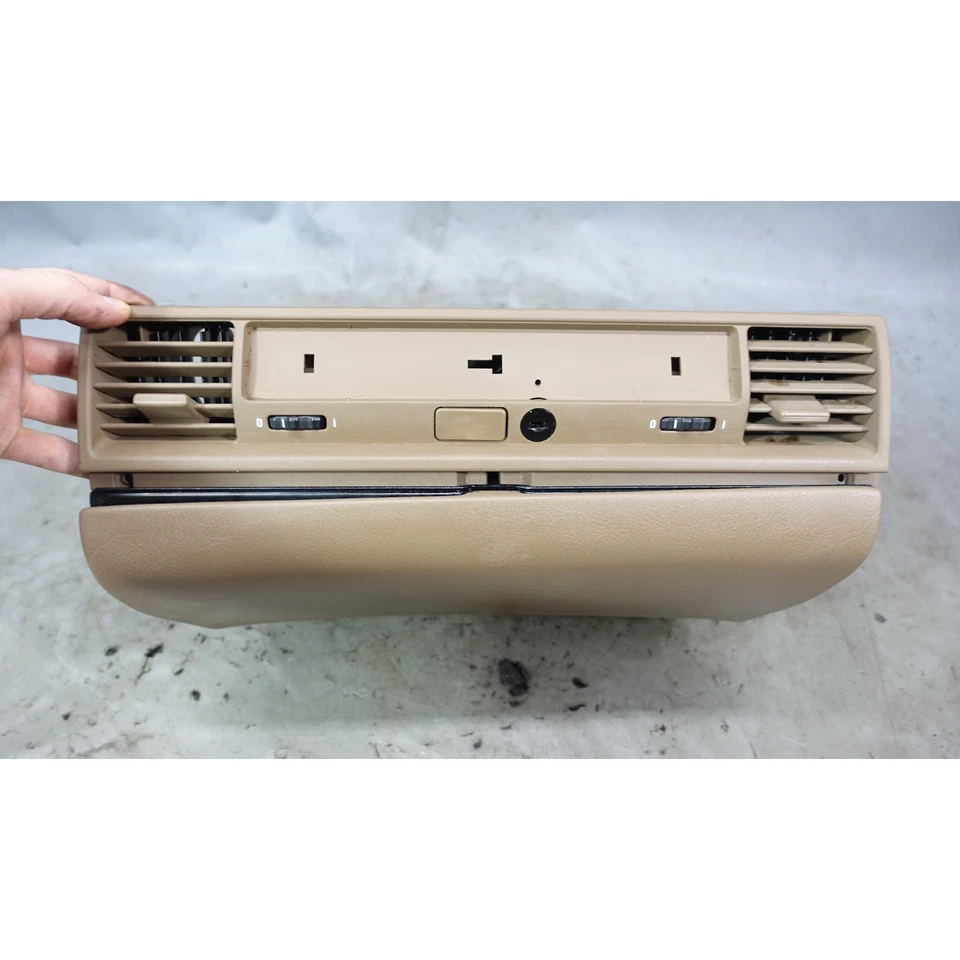 Damaged 94-99 BMW E36 3-Series Coupe Sedan Interior Glove Box Beige Vinyl OEM - Image 2 of 4