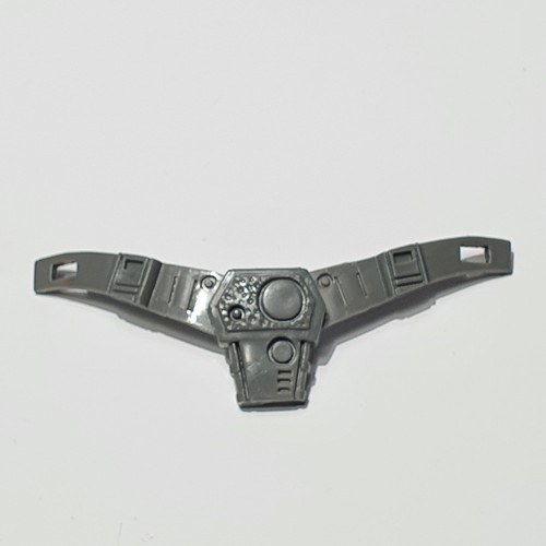 Vtg Transformers G1 Landmine BELT original 1988 Pretender gray weapon accessory - Picture 11 of 16