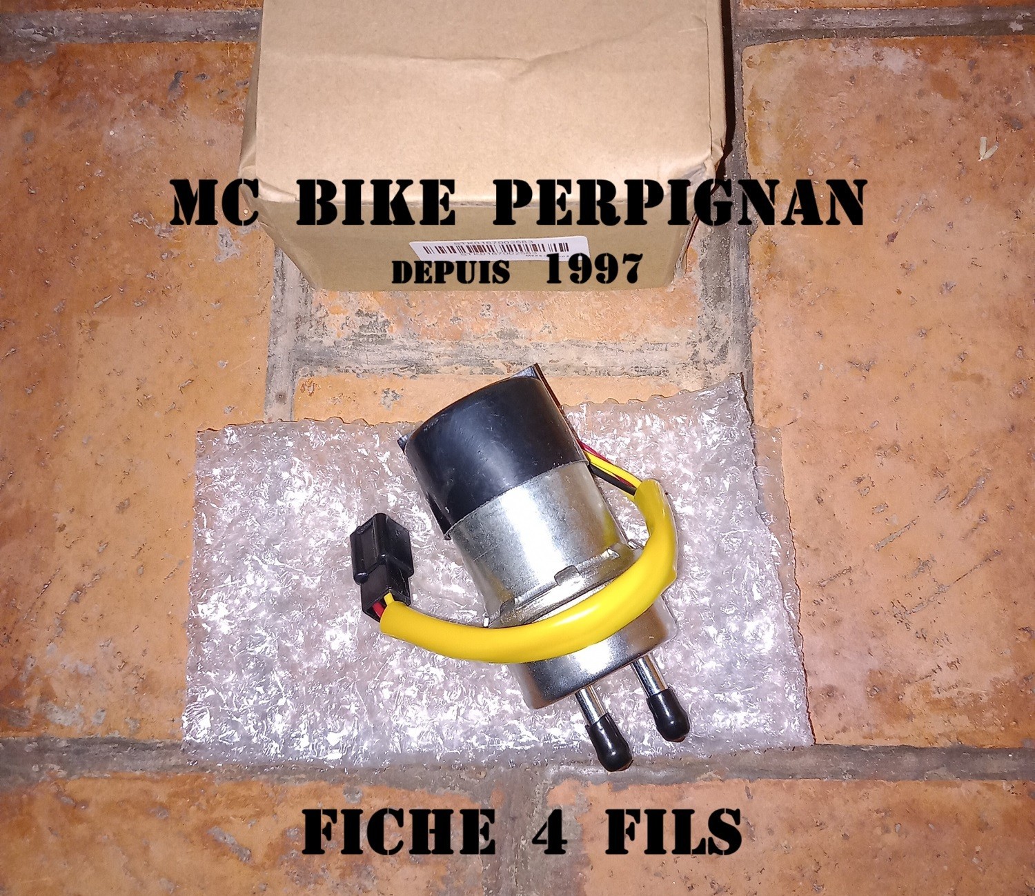 Pompe essence Kawasaki VN 1500 moto custom Vulcan de 1987 à 2004 12V