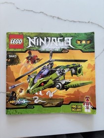 LEGO NINJAGO: Rattlecopter (9443) Incomplete Set READ DESC.