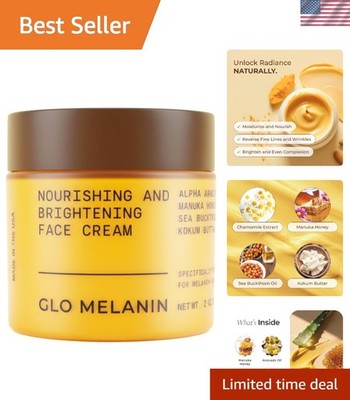 Nourishing 2 oz Hydrating Face Cream for Even, Glowing Skin -  Formula