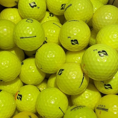 50 Bridgestone E6 Golfbälle  AAA/AA GELB