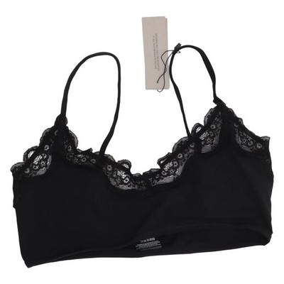 CFAB, Bralette, Größe: L, Schwarz, Elasthan/Polyamid, Blumen, Damen #zLj