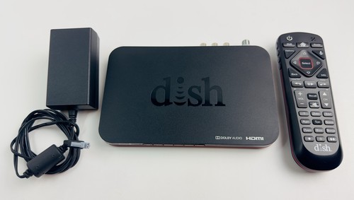 DISH Network JOEY 3 Satellite Receiver W/ Power Supply & Remote! (No Dongle)