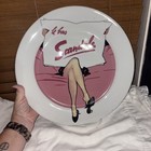 Rosanna Le Las Scandale large Platter Pink Kitchen Decor Chic Silhouette