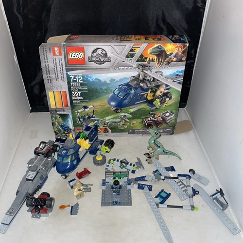 LEGO Jurassic World Helicopter Pursuit 75928 Park - TEILE Tasche UNVOLLSTÄNDIG - Bild 1 von 2