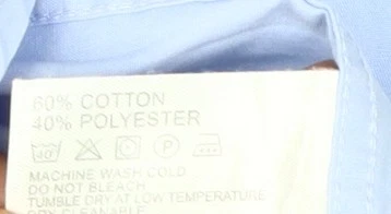 Camisa de vestir azul para hombre Daniel Hechter talla 17 Foto 4 de 4