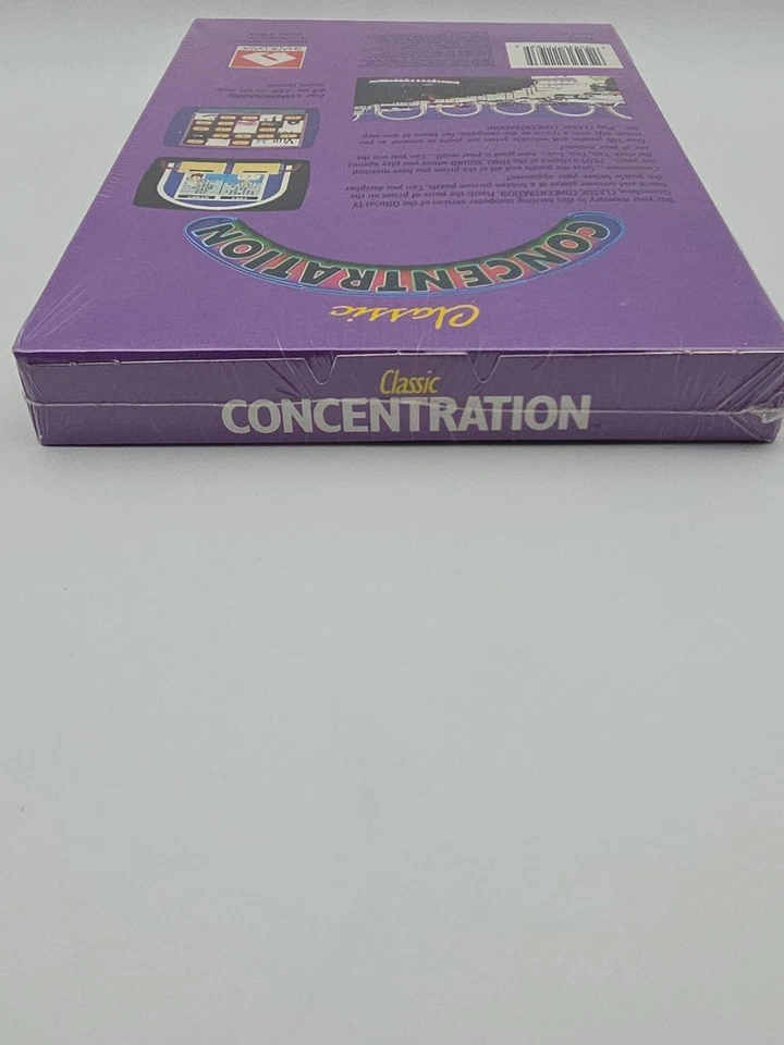 NIB! Sealed - CLASSIC CONCENTRATION - by Sharedata - For Commodore 64 128 -Nice! - Image 3 of 4