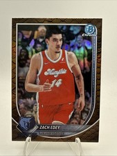 2025-26 Bowman Chrome Zach Edey #BCV-139 Reptilian Refractor