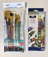 Royal & Langnickel Metallic Acrylic Paint Set...