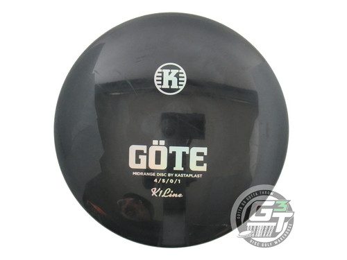 USED Kastaplast K1 Gote 178g Black Silver Holo Foil Midrange Golf Disc - Picture 1 of 2