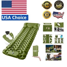 Camping Cot for Adults, Heavy-Duty Comfortable Military Army Mattress Cot & Bag