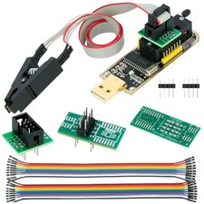 CH341B For EEPROM Programmer Kit with For SOIC8 Clip for Easy Chip Programming