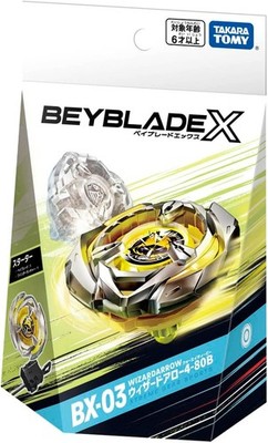 Takara Tomy Beyblade X BX-03 Starter Wizard Arrow 4-80B Japan New