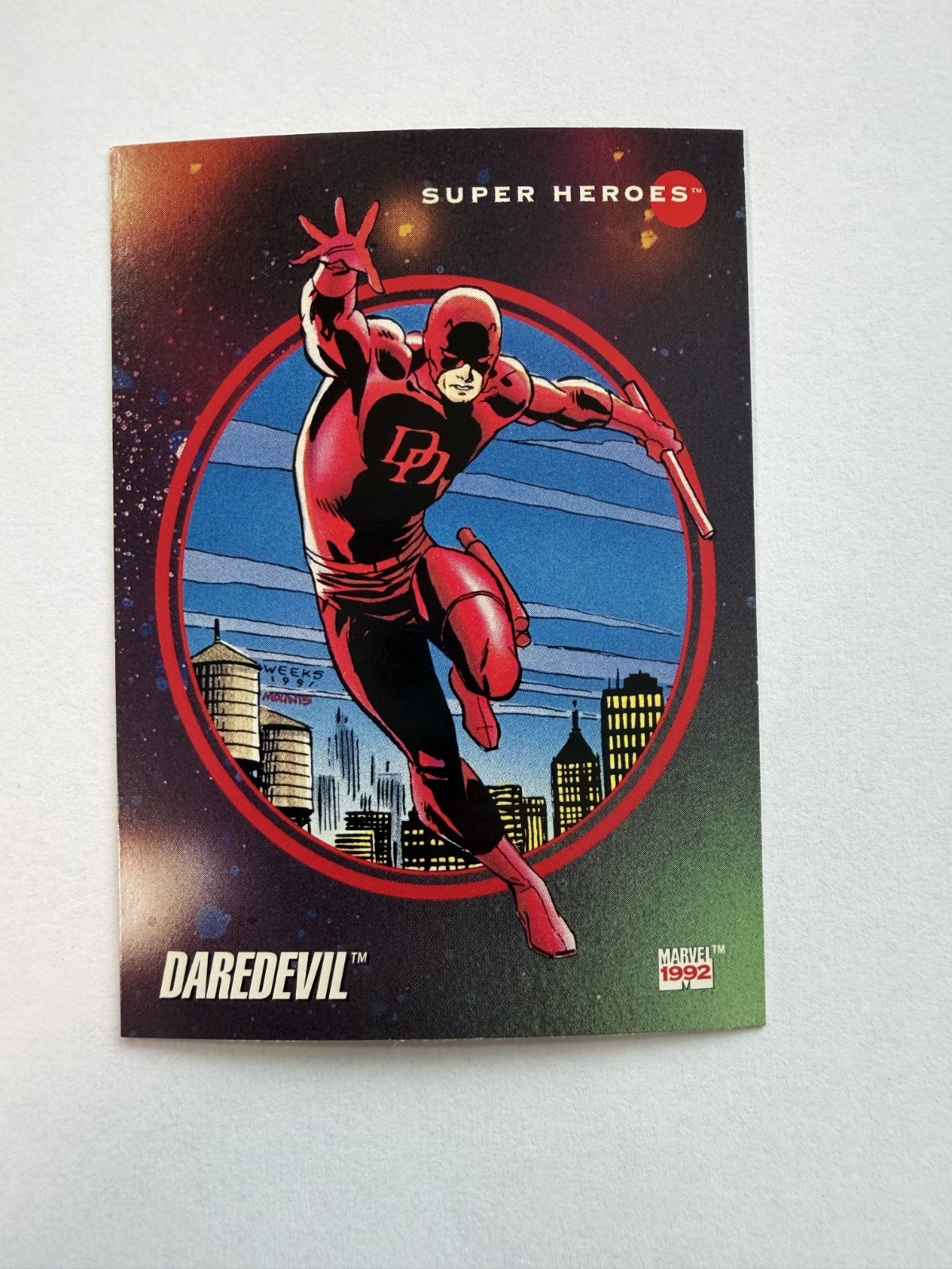 Daredevil #20 Marvel 1992 Universe trading card — raw and PSA graded price guide