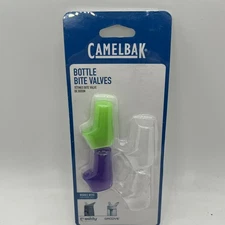 2 Pack - Camelbak Multicolored Bottle Bite Valves For Eddy / Groove Bottles NEW!