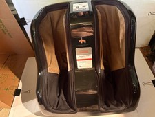 Human Touch Reflex Soothe Foot and Calf Massager Black Shiatsu Auto Programs