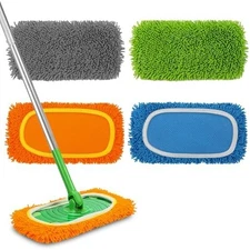 Reusable Microfiber Mop Pads Compatible with Swiffer Sweeper