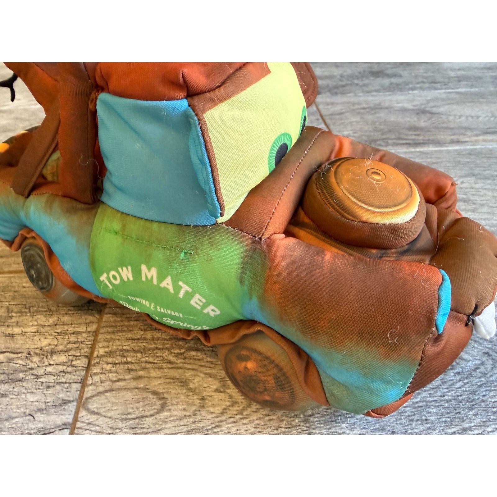 S Tow Mater Plush Truck Talking Stuffed Animal Radiator Spri