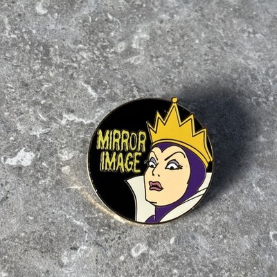 DISNEY WDW CAST SCHLÜSSELBAND SERIE 1 SPRÜCHE BÖSE KÖNIGIN PIN ANSTECKER SPIEGELBILD