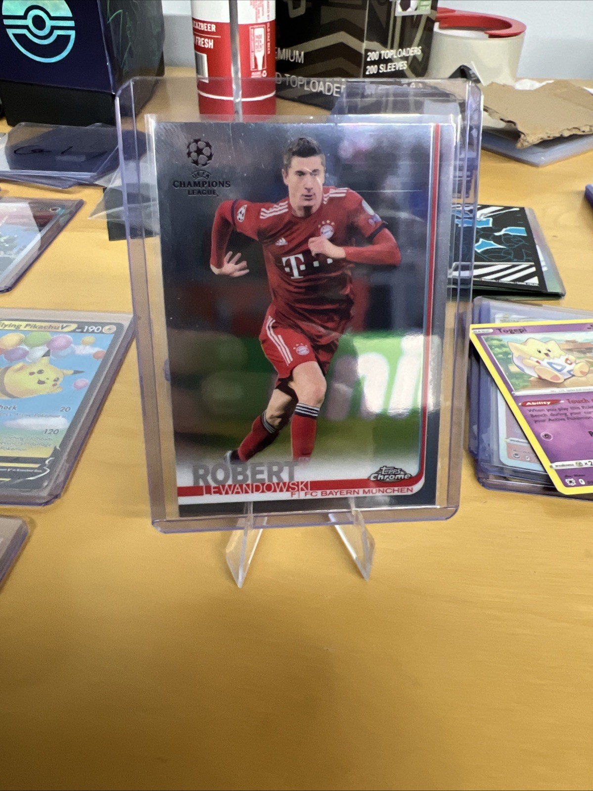 2018-19 Topps Chrome UCL - Robert Lewandowski #42 Refractor
