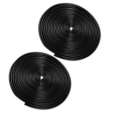 2pcs Car Door Edges Guards Auto Edges Strips Rubber Protectors door trim