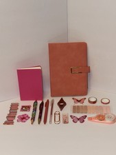 Pink Planner with various Pink Stationary 18 ...