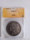 1888-S  Morgan Silver Dollar ANACS F 12